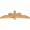 Ekena Millwork Alberta Smooth Timber Gable Bracket, Western Red Cedar, 72"W x 24"H x 5 1/2"D x 5 1/2"F, 8/12 Pitch GBW072X24X0606ALB00SWR - alternate 3